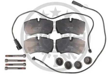 Гальмівні колодки дискові Optimal BP-12418