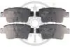 Гальмівні колодки дискові Optimal BP-12431 (фото 1)