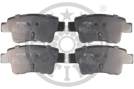 Гальмівні колодки дискові Optimal BP-12431