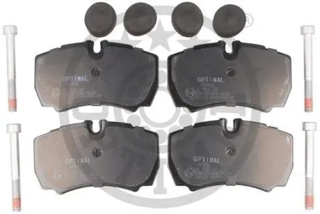 Гальмівні колодки дискові Optimal BP-12436