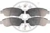 Гальмівні колодки дискові Optimal BP-12438 (фото 1)