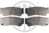Гальмівні колодки дискові Optimal BP-12451 (фото 1)