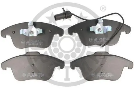 Гальмівні колодки дискові Optimal BP-12452