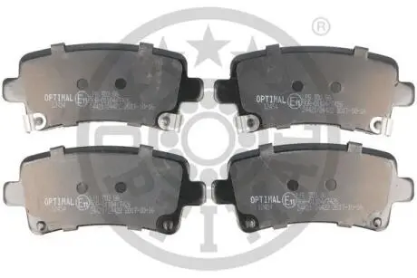 Гальмівні колодки дискові Optimal BP-12454
