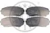 Гальмівні колодки дискові Optimal BP-12486 (фото 1)