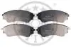 Гальмівні колодки дискові Optimal BP-12491 (фото 1)