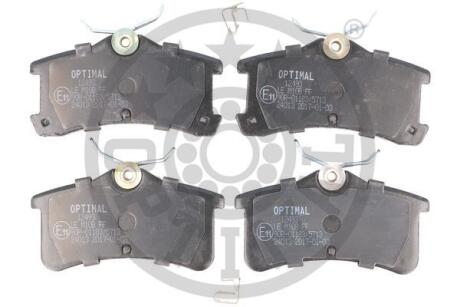 Гальмівні колодки дискові Optimal BP-12493