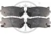 Гальмівні колодки дискові Optimal BP-12494 (фото 1)