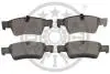 Гальмівні колодки дискові Optimal BP-12501 (фото 2)