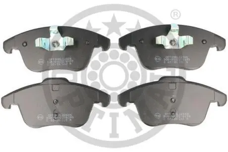 Гальмівні колодки дискові Optimal BP-12505