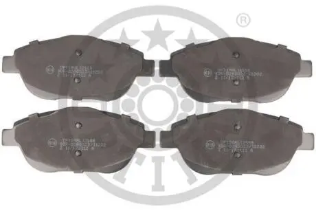 Гальмівні колодки дискові Optimal BP-12558
