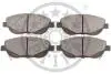 Гальмівні колодки дискові Optimal BP-12559 (фото 2)