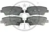 Гальмівні колодки дискові Optimal BP-12560 (фото 1)
