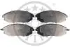 Гальмівні колодки дискові Optimal BP-12574 (фото 1)