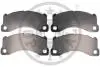 Гальмівні колодки дискові Optimal BP-12583 (фото 1)