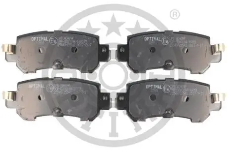 Гальмівні колодки дискові Optimal BP-12591