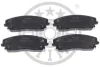 Гальмівні колодки дискові Optimal BP-12613 (фото 1)