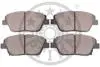 Гальмівні колодки дискові Optimal BP-12623 (фото 2)