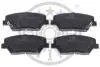 Гальмівні колодки дискові Optimal BP-12624 (фото 1)