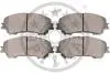 Гальмівні колодки дискові Optimal BP-12644 (фото 2)