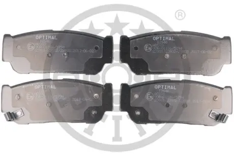 Гальмівні колодки дискові Optimal BP-12646