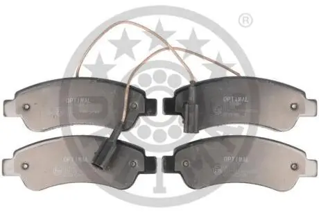 Гальмівні колодки дискові Optimal BP-12654