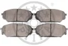 Гальмівні колодки дискові Optimal BP-12661 (фото 2)