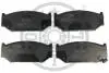 Гальмівні колодки дискові Optimal BP-12663 (фото 1)
