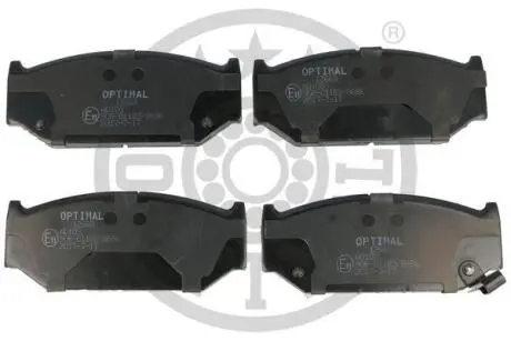 Гальмівні колодки дискові Optimal BP-12663