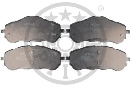 Гальмівні колодки дискові Optimal BP-12679