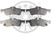 Гальмівні колодки дискові Optimal BP-12688 (фото 1)