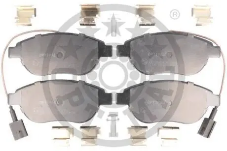 Гальмівні колодки дискові Optimal BP-12715