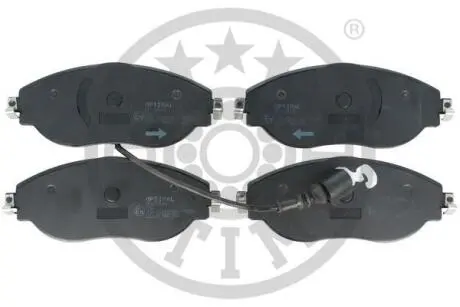 Гальмівні колодки дискові Optimal BP-12802