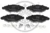 Гальмівні колодки дискові Optimal BP-64320 (фото 1)