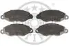 Гальмівні колодки дискові Optimal BP-77212 (фото 1)