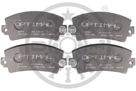 Гальмівні колодки дискові Optimal BP-81101