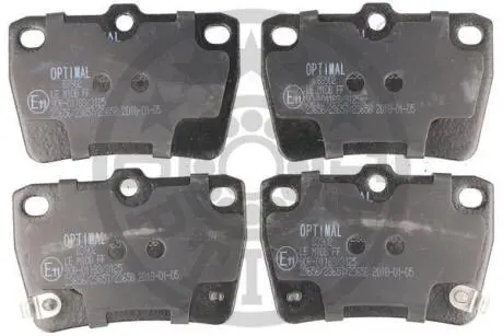 Гальмівні колодки дискові Optimal BP-83902