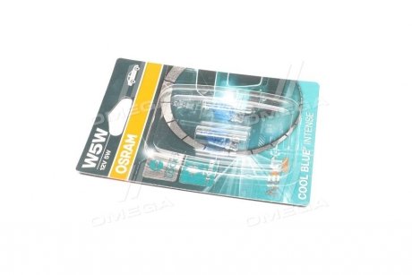 Лампа вспомог. освещение W5W 12V 5W W2.1x9.5d COOL BLUE Intense (2 шт) blister (выр-во) OSRAM 2825CBN-02B