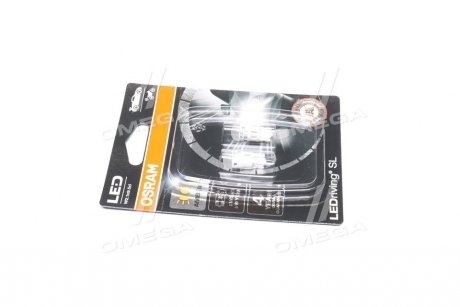 Лампа светодиодная WY5W 2500K 12V 1W W2.1X9.5D LEDriving SL (выр-во) OSRAM 2827DYP-02B