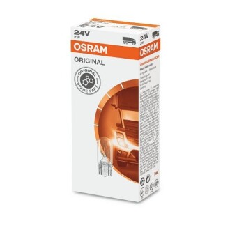 Лампа накаливания W2W 24V 2W OSRAM 2840