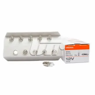 Автолампа H10W 12V 10W OSRAM 64113