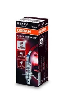 Автолампа H1 12V 55W P14.5s Night Breaker Unlimite OSRAM 64150NBU