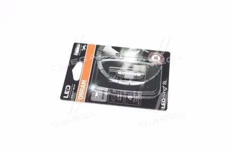 Лампа светодиодная C5W 12V 1W SV8.5 LEDriving SL (36mm) (выр-во) OSRAM 6418DWP-01B
