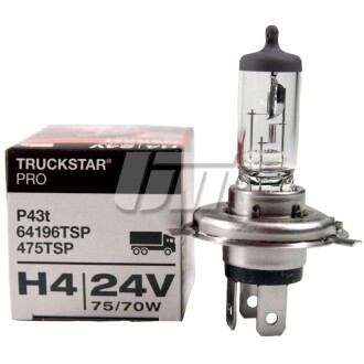 Автолампа H4 24V 75/70W Truckstar Pro OSRAM 64196TSP