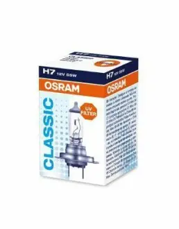 Лампа розжарювання H7 OSRAM 64210CLC