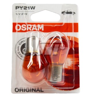 Лампа PY21W OSRAM 7507-02B