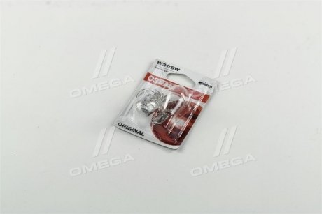 Лампа вспомог. освещение 12V 21/5W W3x16q (2 шт) blister (выр-во) OSRAM 7515-02B