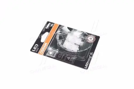 Лампа светодиодная LED W21/5W 12V 3W W3X16Q LEDriving SL (blister 2шт) (выр-во) OSRAM 7515DWP-02B