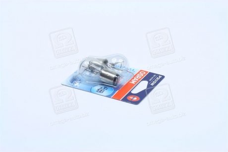 Лампа вспомог. освещение P21/5W 12V 21/5W BAY15d (2шт.) blister (выр-во) OSRAM 7528-02B