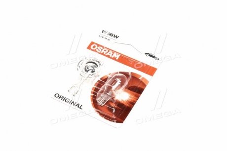 Лампа накаливания W16W12V 16W W 2,1X9,5d ORIGINAL LINE (blister 2 шт) (выр-во) OSRAM 921-02B